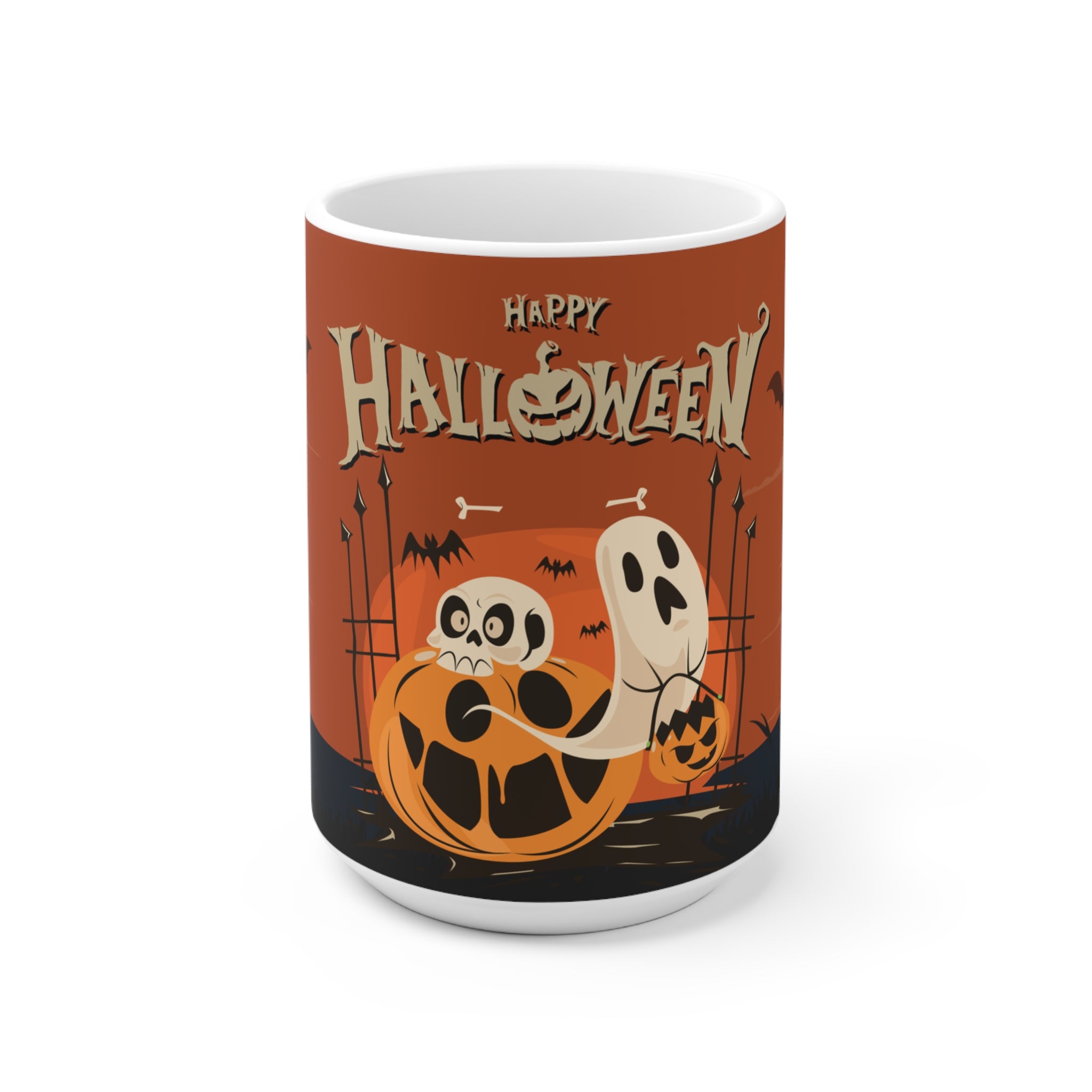 Happy Halloween with Pumpkin | Ceramic Mug